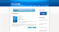 Desktop Screenshot of musiccut.net